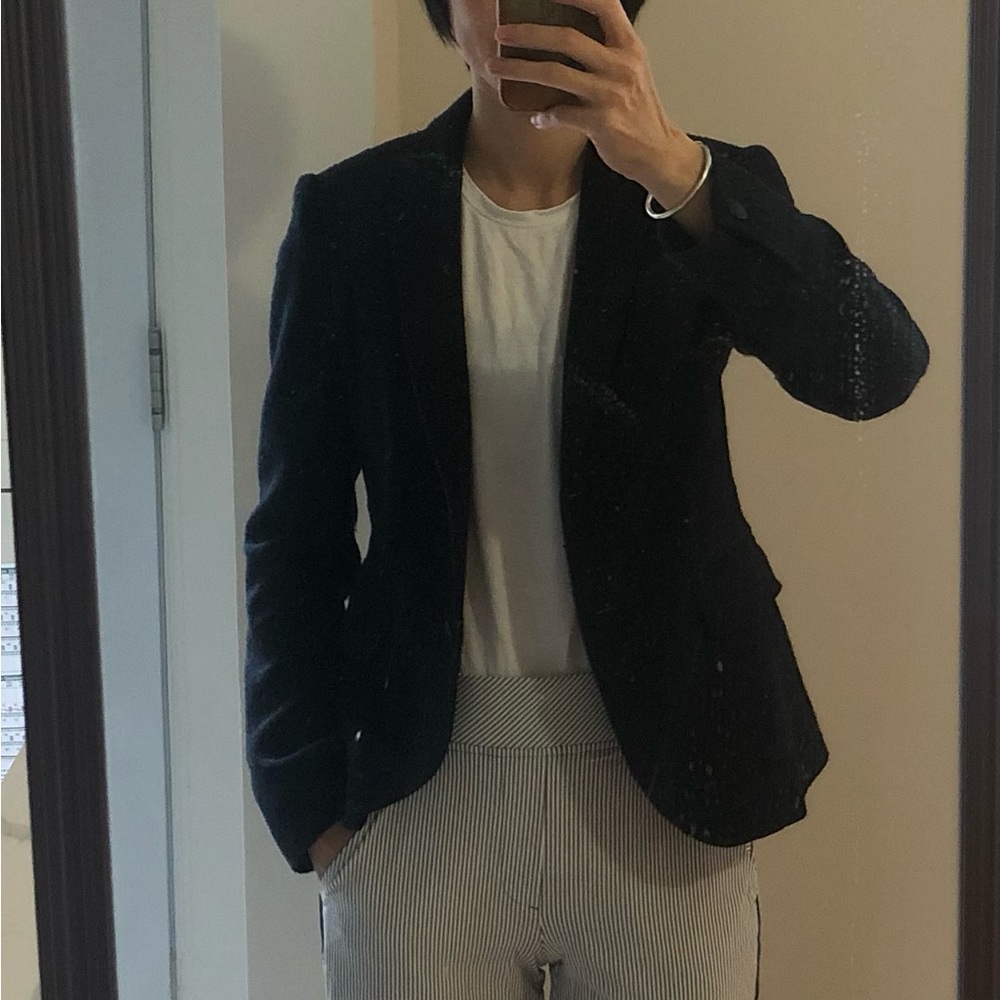 Rag and bone boucle blazer size 0